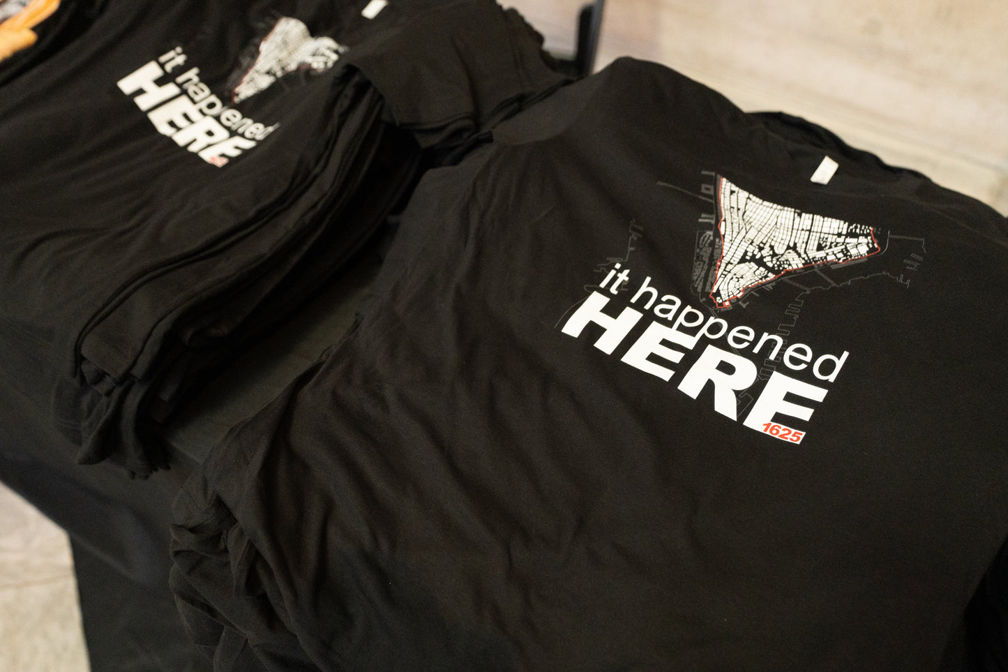 It Happened HERE Black T-Shirt (Unisex)