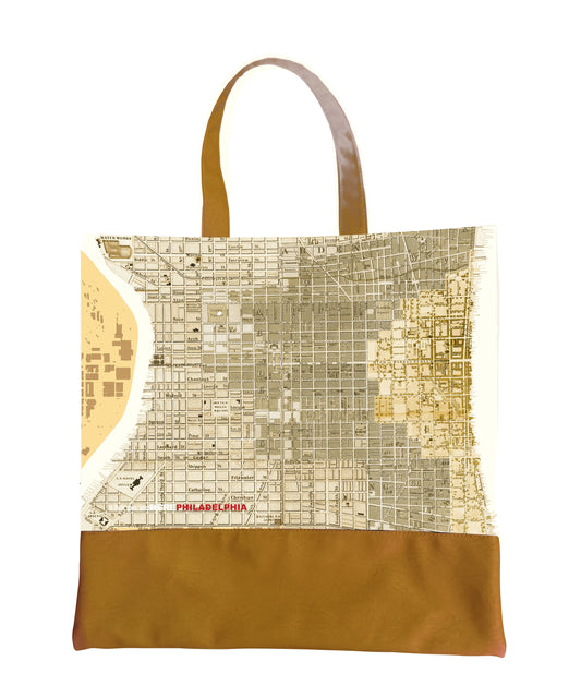 Philadelphia THEN Tote Bag