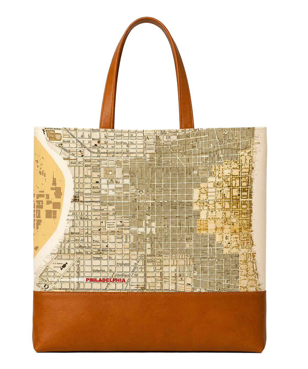 Philadelphia THEN Tote Bag