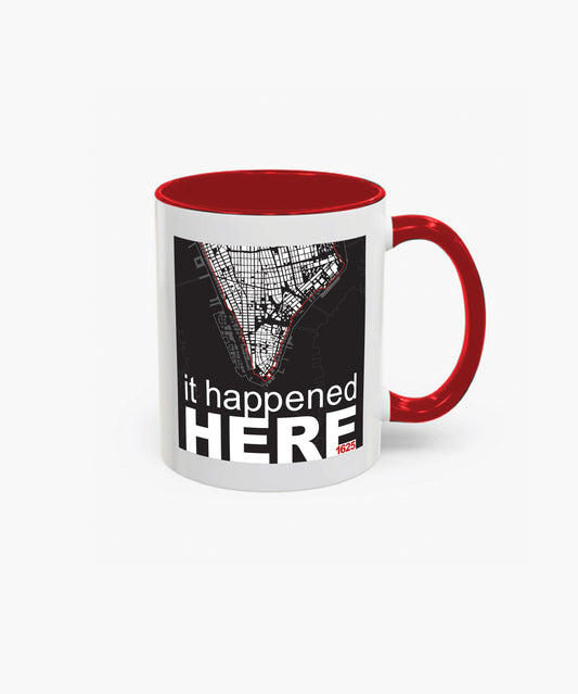 it happened here Logo Mug